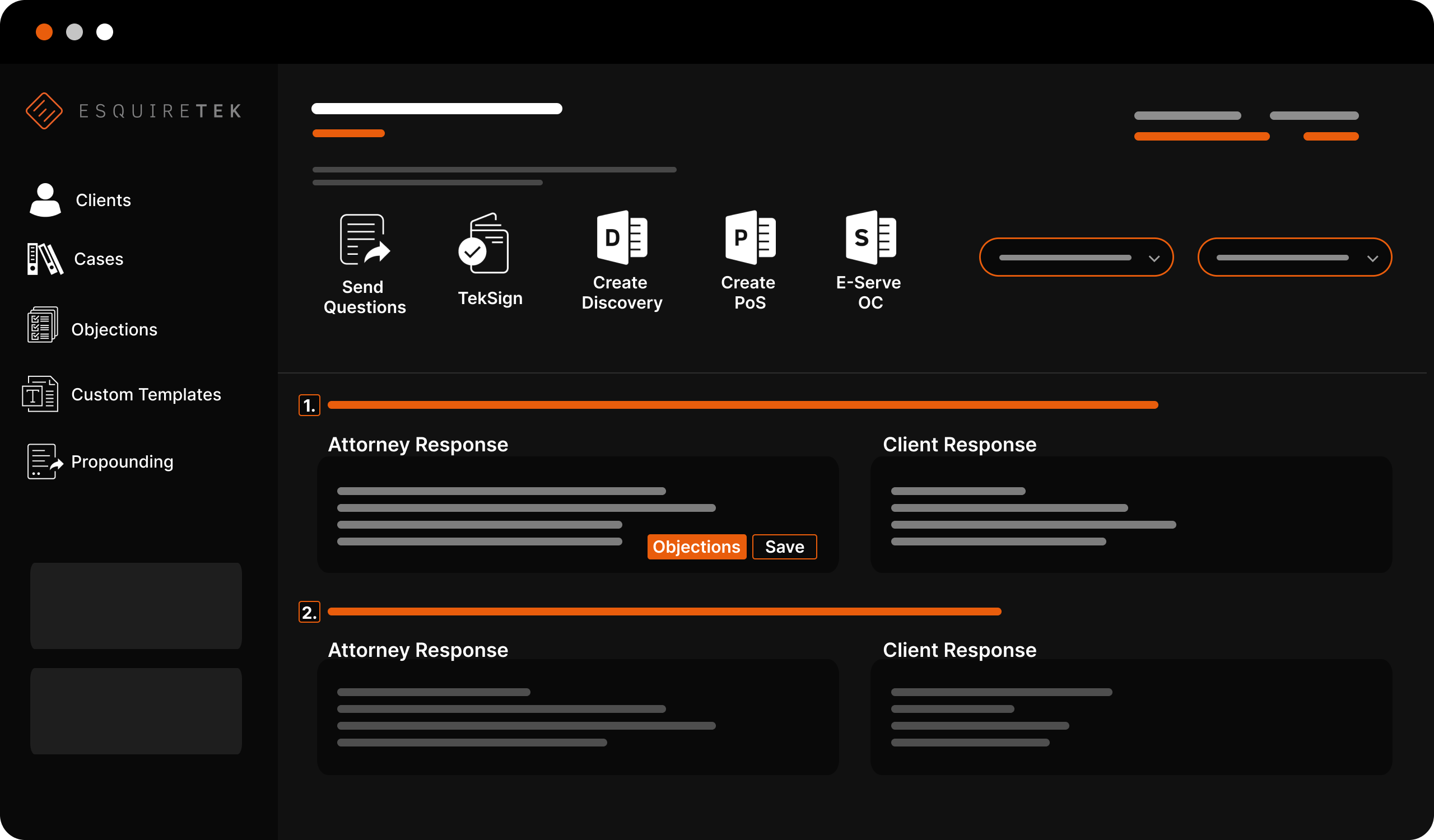 Legal Discovery Workflow